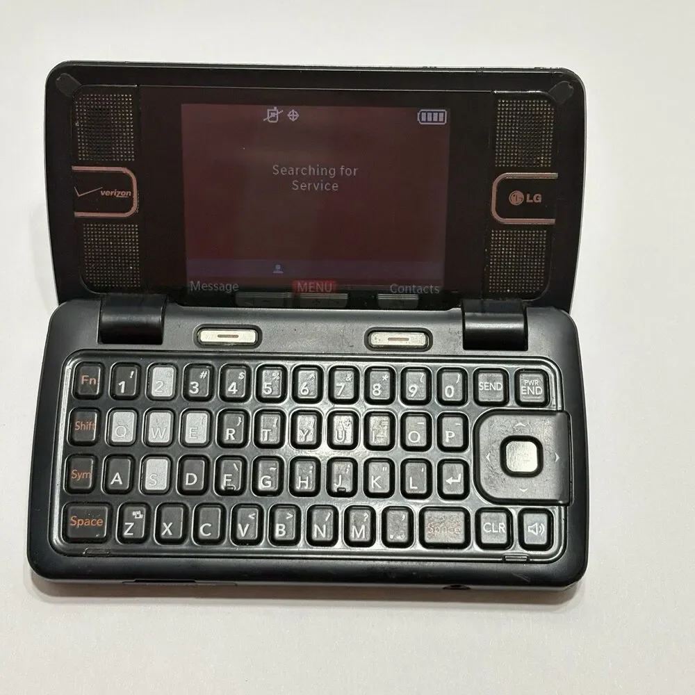 LG enV2 / Envy II VX9100 - Black and Silver ( Verizon ) Rare Cellular Phone